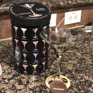 LOLOITA LOVE MY MARTINI DECORATED MARTINI GLASS